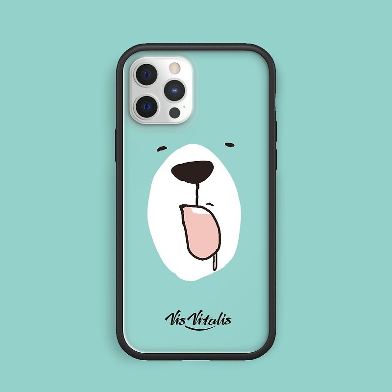 Bear phone case/rhino shield custom/iPhone - Phone Cases - Plastic Green