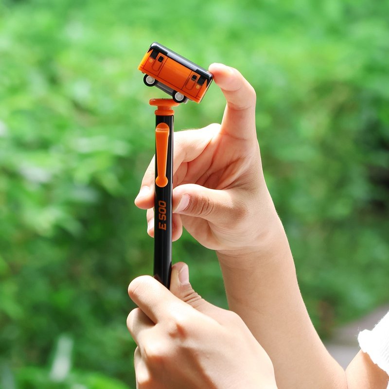 E500 プルバックカーペン - その他ペン・筆記用具 - プラスチック オレンジ