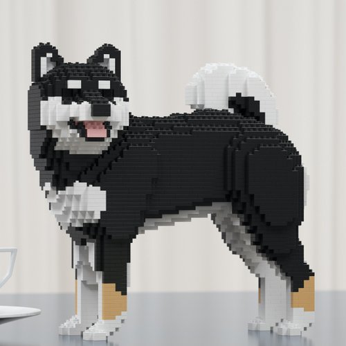 JEKCA 臺灣總代理 【HOT】JEKCA積木/柴犬02S-M01