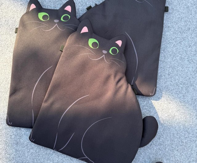 三毛猫シャム猫黒猫のかわいい猫バッグ - ショップ crittercarry