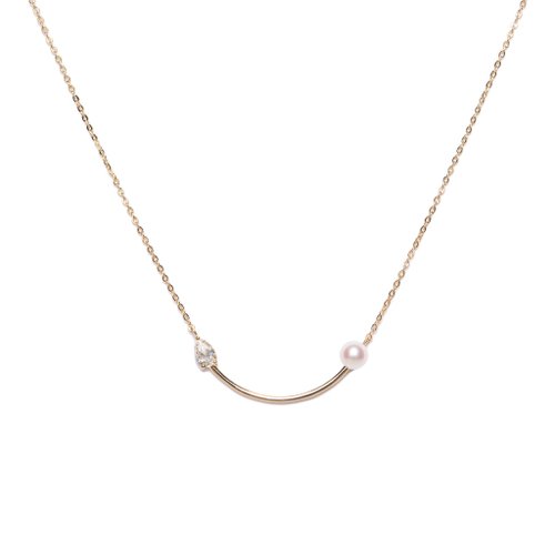 ARTISMI 從容微笑珍珠項鍊 925銀厚鍍18K金 Sorriso Pearl Necklace