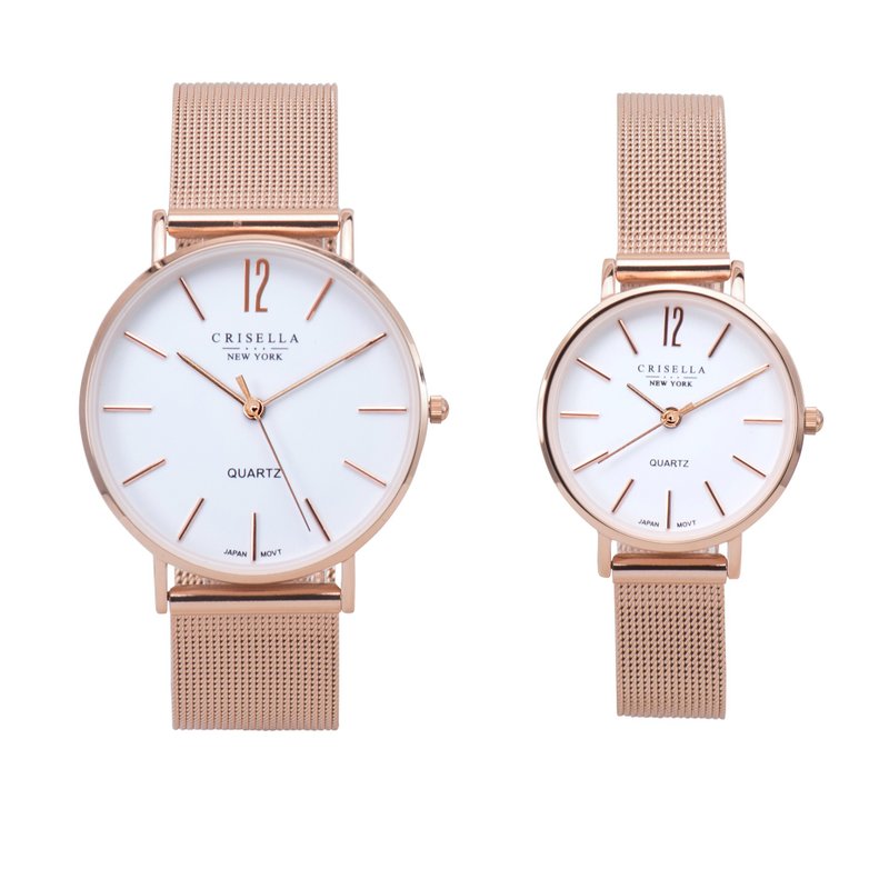 Modern Mesh Couple Watch - Men's & Unisex Watches - Other Metals Multicolor