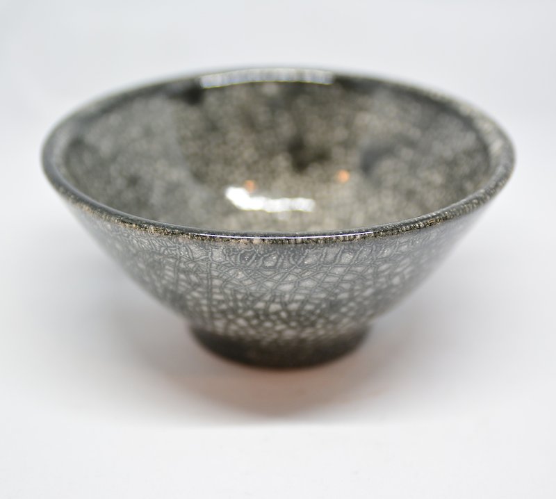 Ice cracks cup _ black _ fair trade - Bowls - Pottery Black