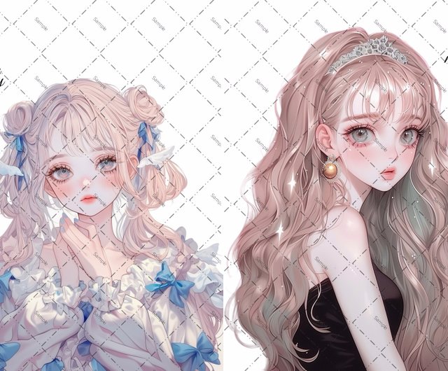 Amazon.co.jp: 8 人物ステッカー おすそ分け cotton melody 様