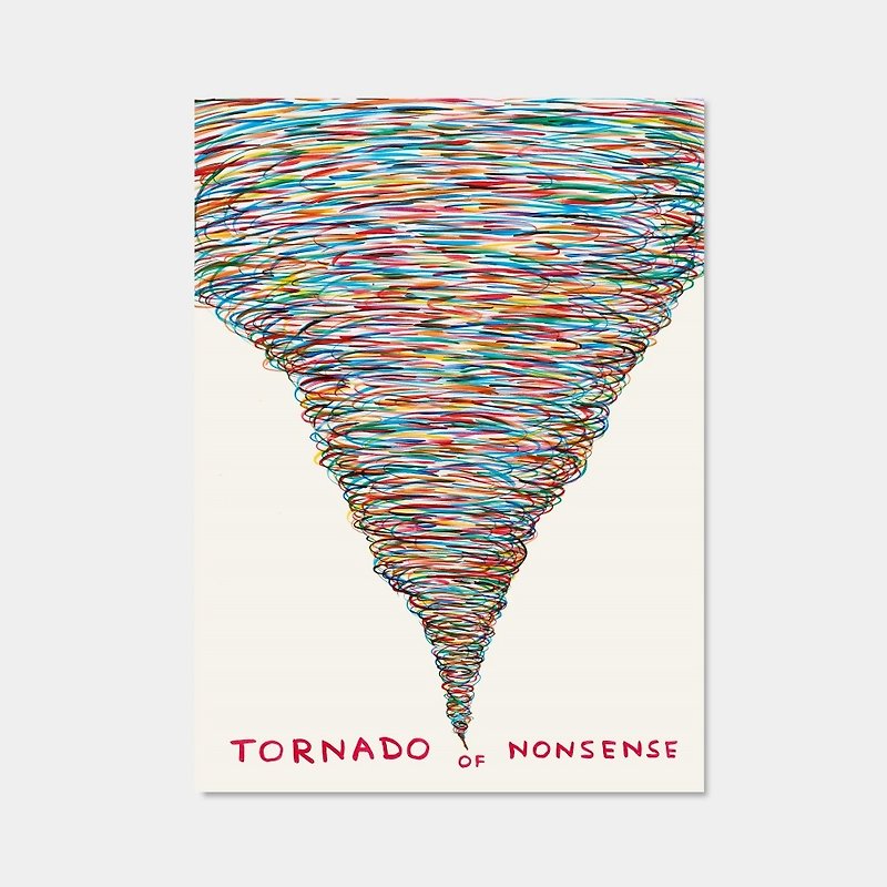 【Art Hanging】David Shrigley | Meaningless Tornado - Posters - Paper 