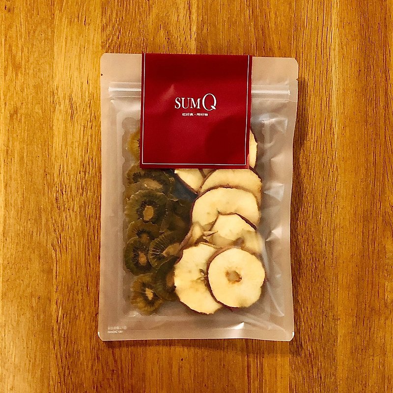 Internet Limited-Zero-added comprehensive dried fruit group (honey apples, kiwis) - ผลไม้อบแห้ง - อาหารสด 