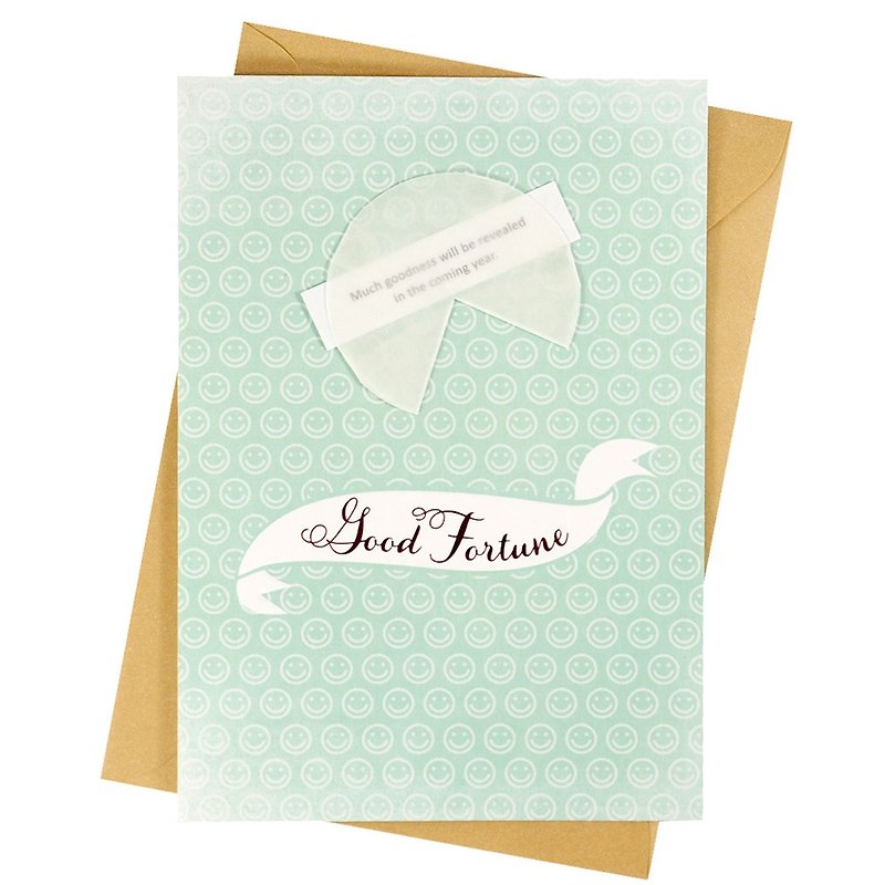 I am very lucky to know your friend [Hallmark-Creative Hand-made Card Birthday Wishes] - Cards & Postcards - Paper Green