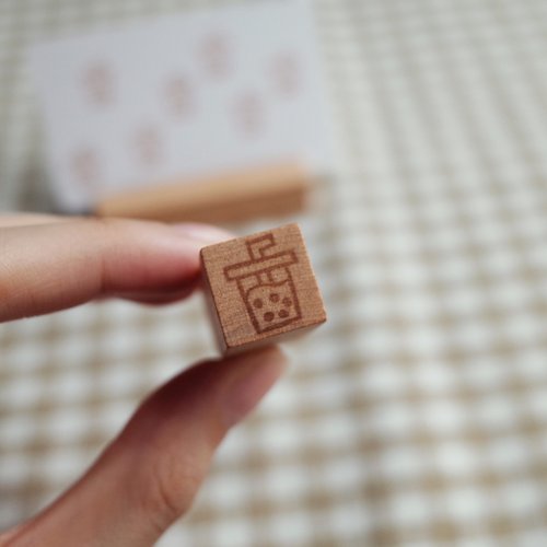 MOMUR 珍珠奶茶印章