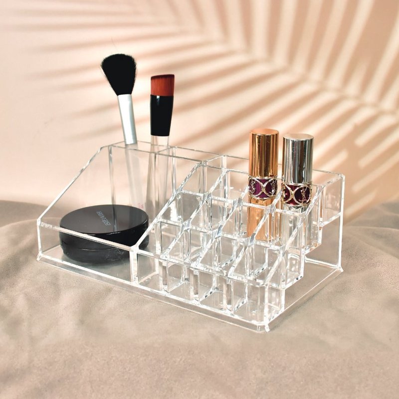 Clear Acrylic Cosmetics Organizer - Storage - Acrylic Transparent