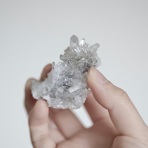 宅心 heim 白菊花晶簇 Quartz Crystal Cluster no.8