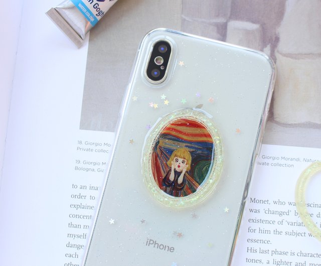 オリジナルデザインが世界的に有名な絵画のiphoneケースをスプーフィングthescream ショップ Zexchoo スマホケース Pinkoi