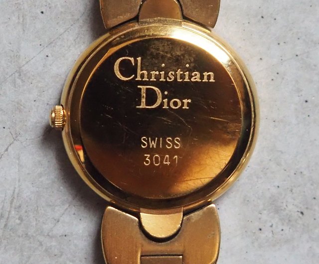 Christian Dior ブラックムーン バキラ ウォッチ 腕時計 ゴールド ...