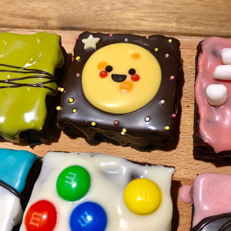 Mr. Black Bear, Mid-Autumn Festival, Brownie, hand-painted small classroom - Cuisine - Fresh Ingredients Multicolor