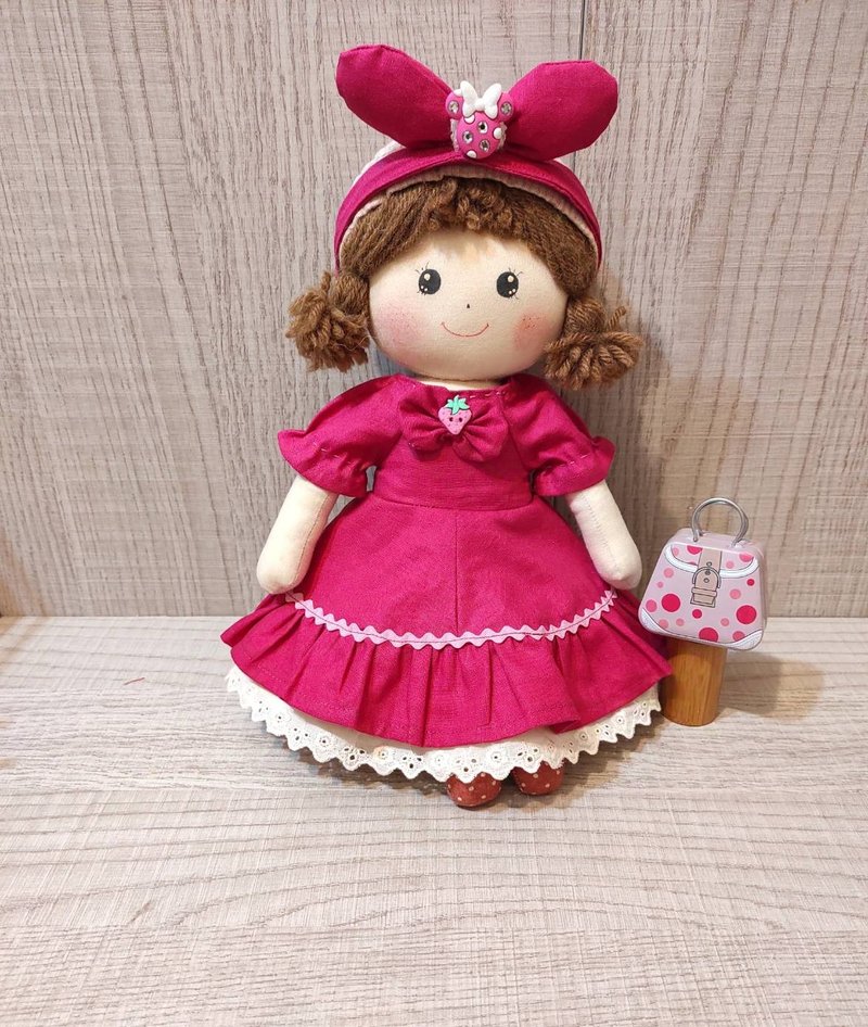 Beni 31CM handmade doll changing clothes show (B) - Other - Cotton & Hemp 