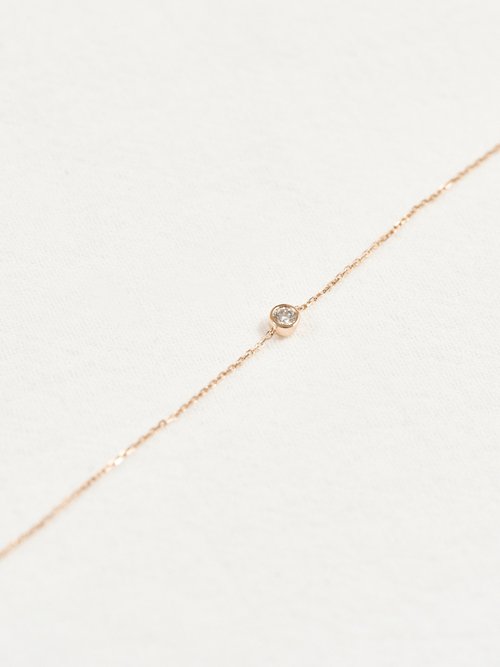 CHUREÈ JEWELRY | AURA簡約手鍊 | 18K金 鑽石輕珠寶