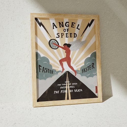 salmo Angel of Speed 速度的天使 - 印刷畫/海報