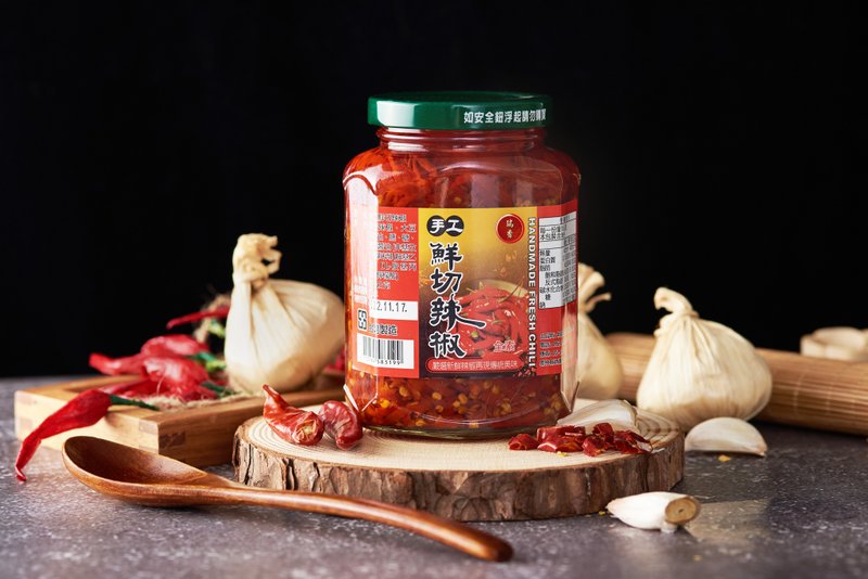 【瑞香手工鮮切辣椒醬】朝天椒香辣風味 - 醬料/調味料 - 新鮮食材 