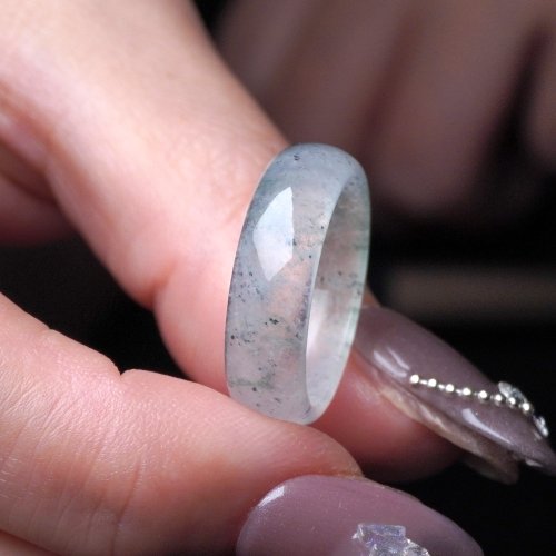 瓔珞珠寶盒 E.L.Jewelry Box 玻璃種翡翠戒指戒圈 | 國際15圍 | 天然緬甸玉翡翠A貨 | 送禮