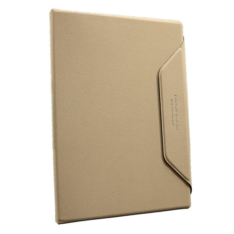 Dutch allocacoc A4 wild notebook / light brown - สมุดบันทึก/สมุดปฏิทิน - วัสดุอื่นๆ สีกากี