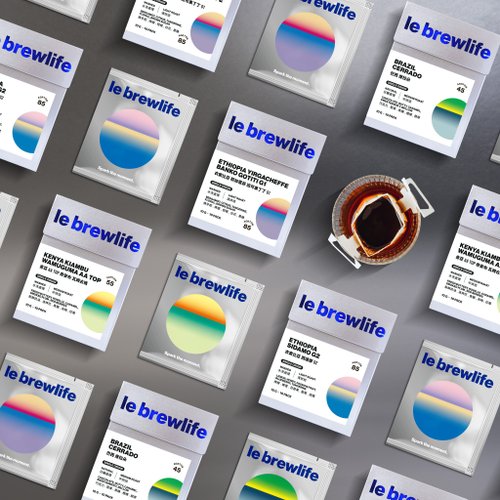 le brewlife 樂步 le brewlife 樂步單一產區精品濾掛咖啡 10入/盒