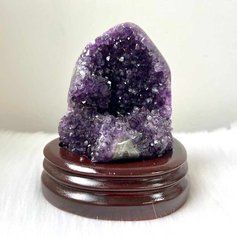 烏拉圭紫晶簇連訂造底座 | 水晶 | 水晶簇 | 水晶擺件 - 擺飾/家飾品 - 水晶 紫色