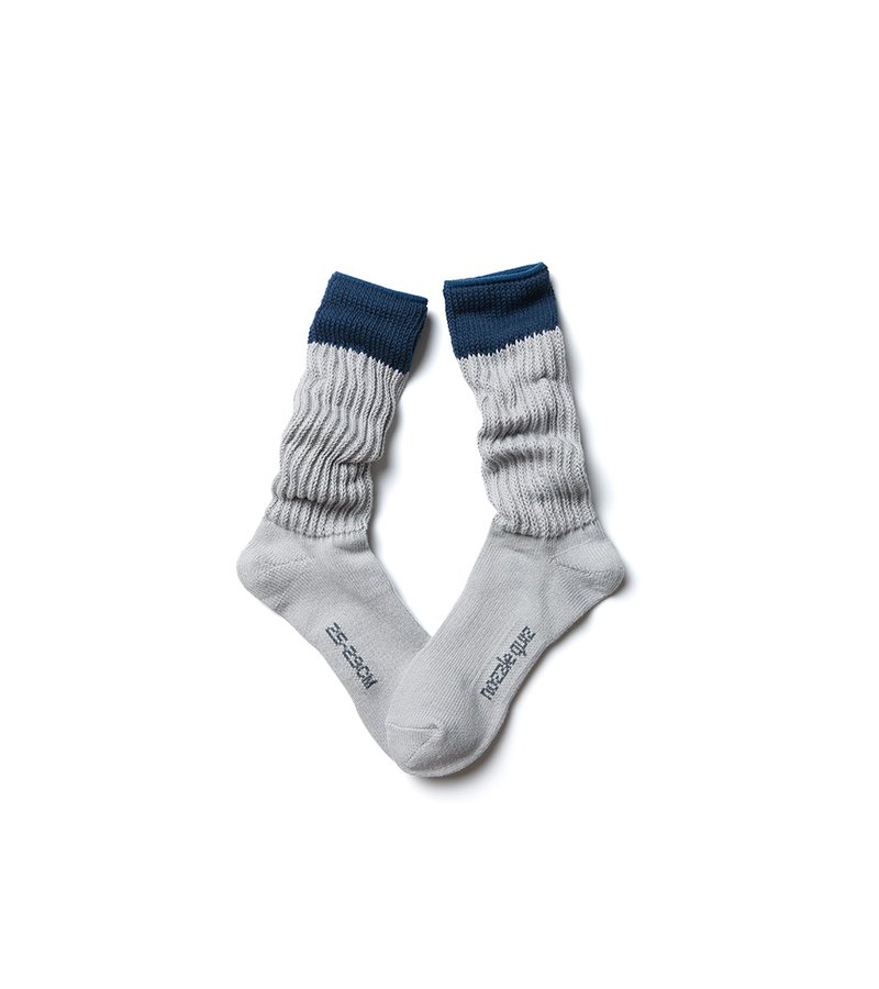 O'Glacier - Essential O'Skool Crew Socks - Socks - Cotton & Hemp Gray