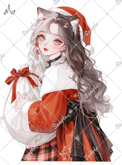 オリジナル人物ステッカークリスマス12月15日までxoxo-shop