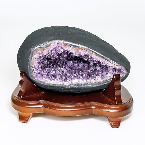 石之王 King Stones - 水晶天然石飾品、原礦 ESP 烏拉圭圓洞 301050
