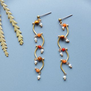 雫 昼 - ピアス イヤリング