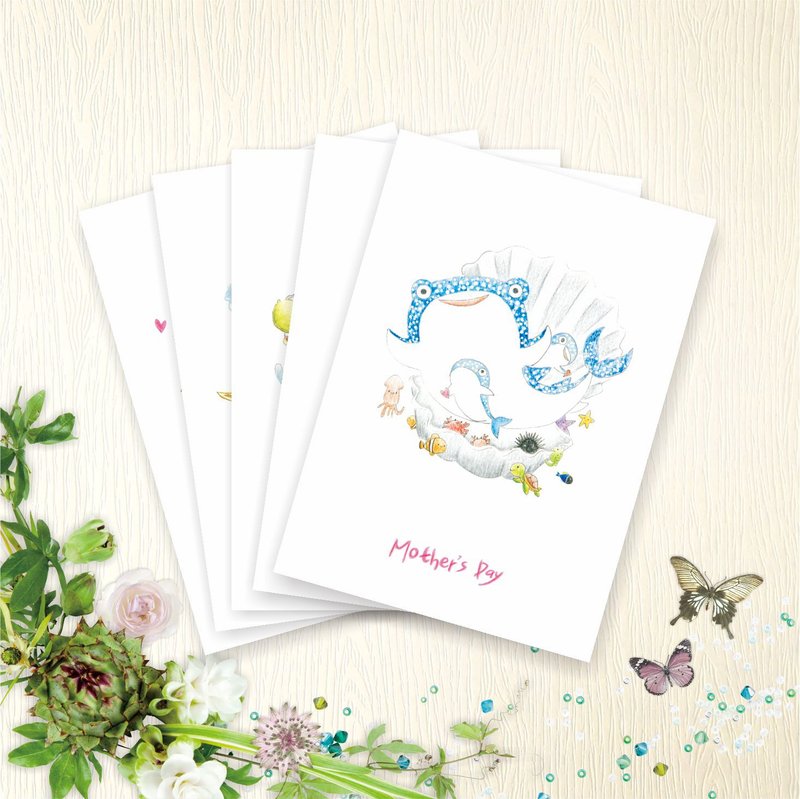 [Taiwan Scenery] Postcards - Taiwan Festival C - 5 types, 1 each - การ์ด/โปสการ์ด - กระดาษ 