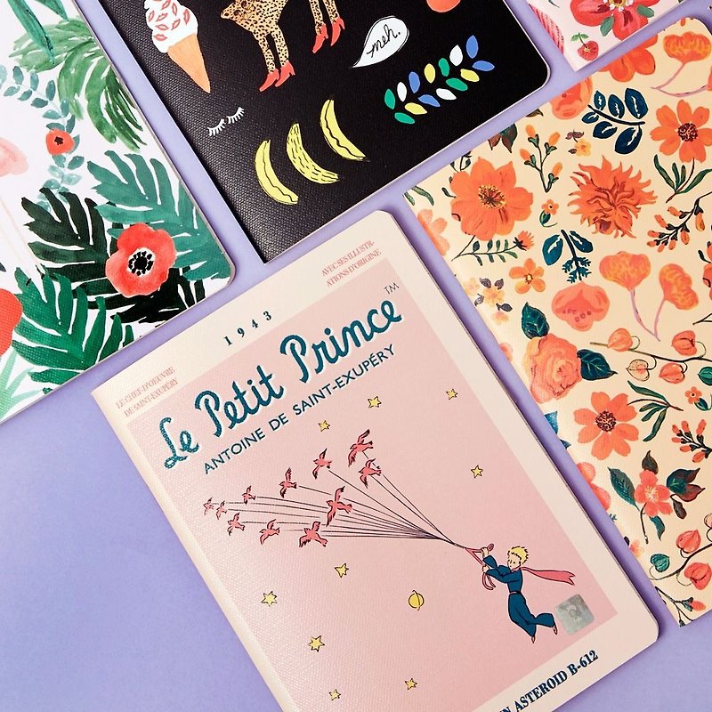 7321 Little prince striped notebook M-Travel, 7321-87417 - Notebooks & Journals - Paper Pink