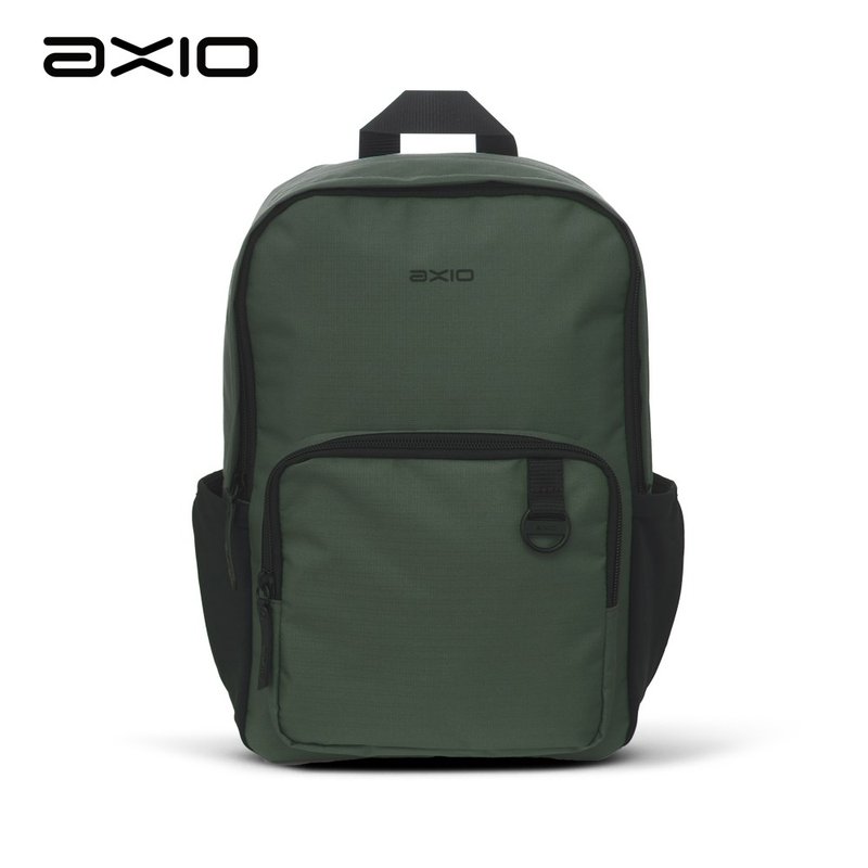 AXIO Outdoor Backpack 13吋休閒健行後背包(AOB-15)蒼綠色 - 後背包/背包/書包 - 其他人造纖維 