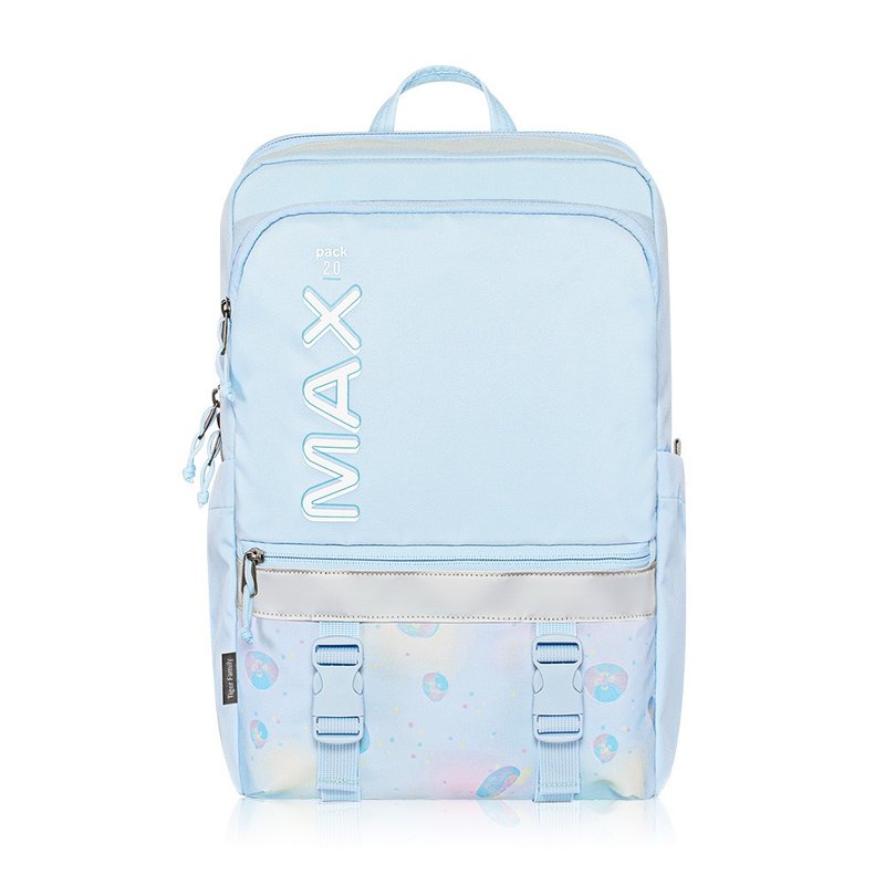 MAX靈感2.0 超輕量護脊書包 Pro 2S-水母世界 筆電可 摺疊版 31L - 後背包/背包/書包 - 防水材質 藍色