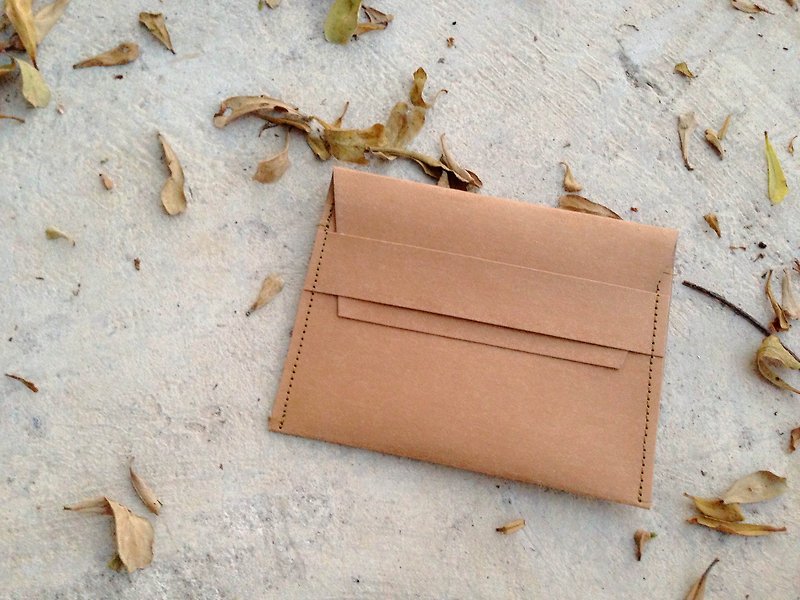 Card case : Kraft paper bag