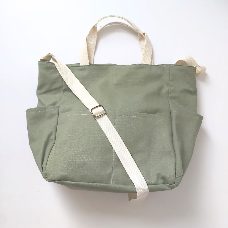 Canvas Crossbody Bag, Canvas Tote Bag, Eco friendly Bag