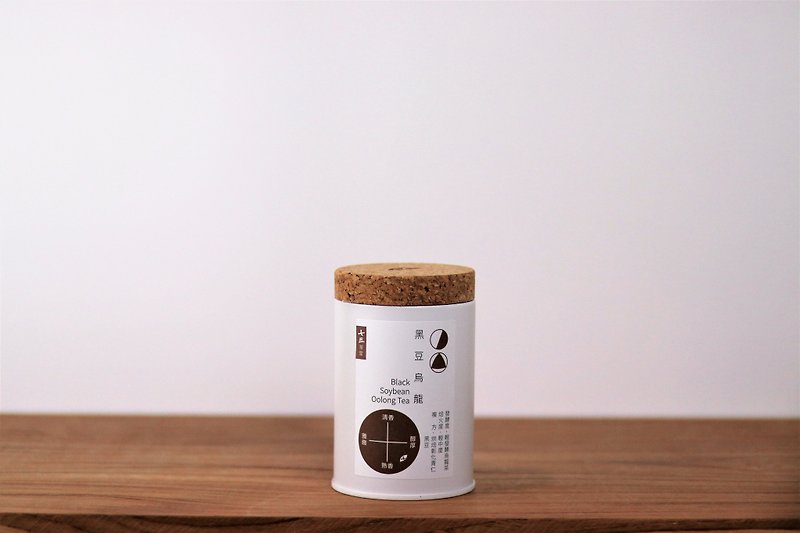 Black Soybean Oolong Tea-Loose Tea (preserving can used) - ชา - โลหะ ขาว