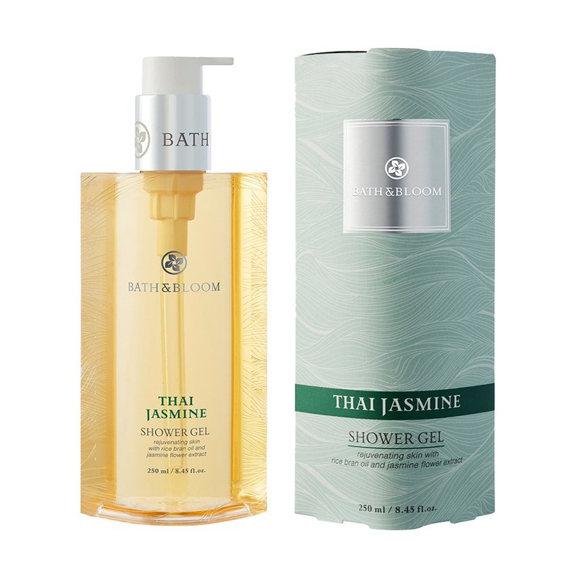 【Bath & Bloom】泰國茉莉香氛沐浴膠 250ml - 沐浴乳/沐浴用品 - 其他材質 綠色