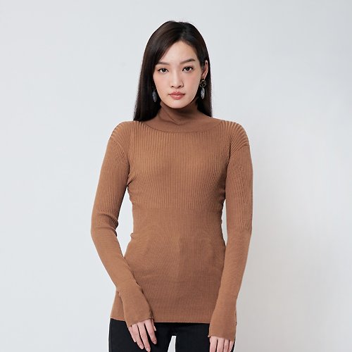 KeyWear breathing inner wear-silk wool turtleneck knitted top-3  colors-0DB05291 - Shop KeyWear Women's Sweaters - Pinkoi