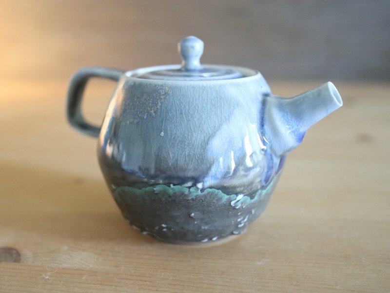 柴燒茶壺_TC - 茶壺/茶杯/茶具 - 瓷 藍色