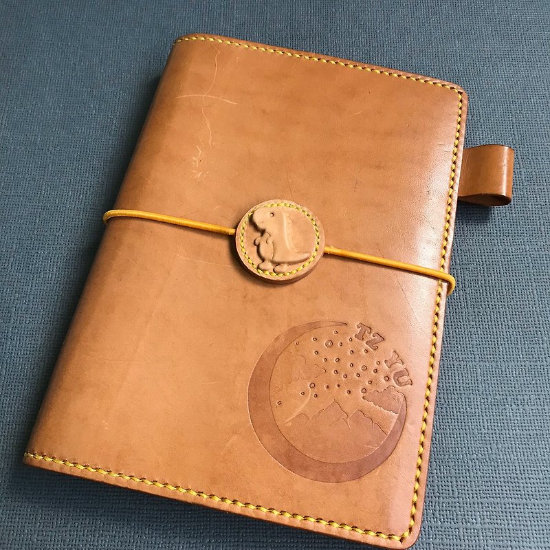 Cute style tie rope - Notebooks & Journals - Genuine Leather 