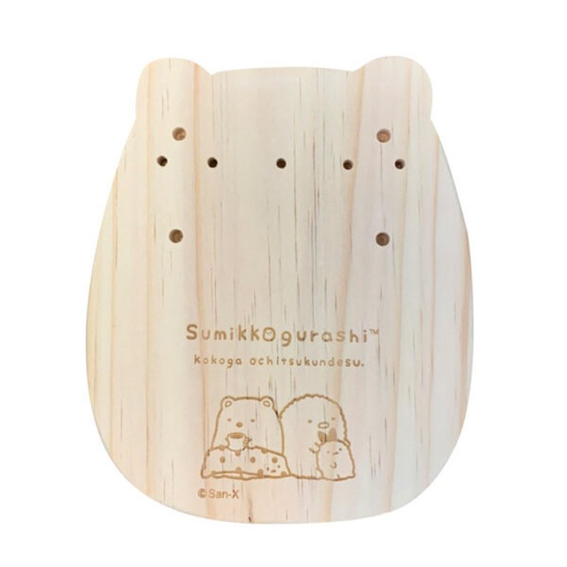 角落小夥伴DIY手作卡林巴琴 熊款 Sumikko Gurashi 生日音樂禮物 - 吉他/樂器 - 木頭 卡其色