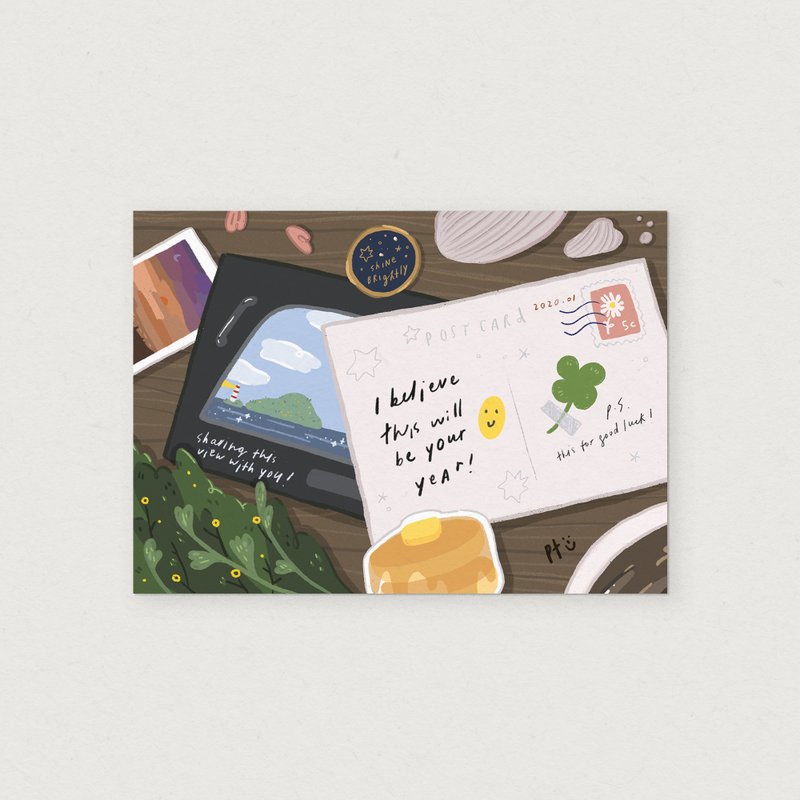 This will be your year (Art Print) - 卡片/明信片 - 紙 多色