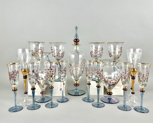 One price) 742cc【Riedel Champagne Glass】Winewings Custom Decanter Glass -  Shop msa-glass Bar Glasses & Drinkware - Pinkoi