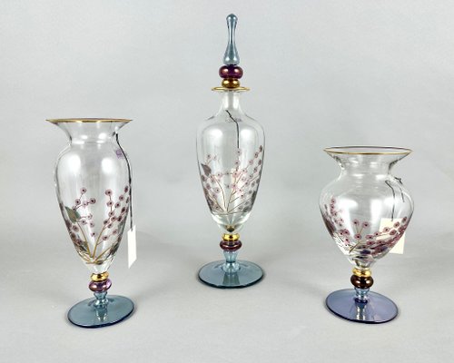 Unique Barware Set Of Vintage Wine Champagne Glasses Vases & Decanter by  Nagel - Shop HappyDuckVintage Bar Glasses & Drinkware - Pinkoi