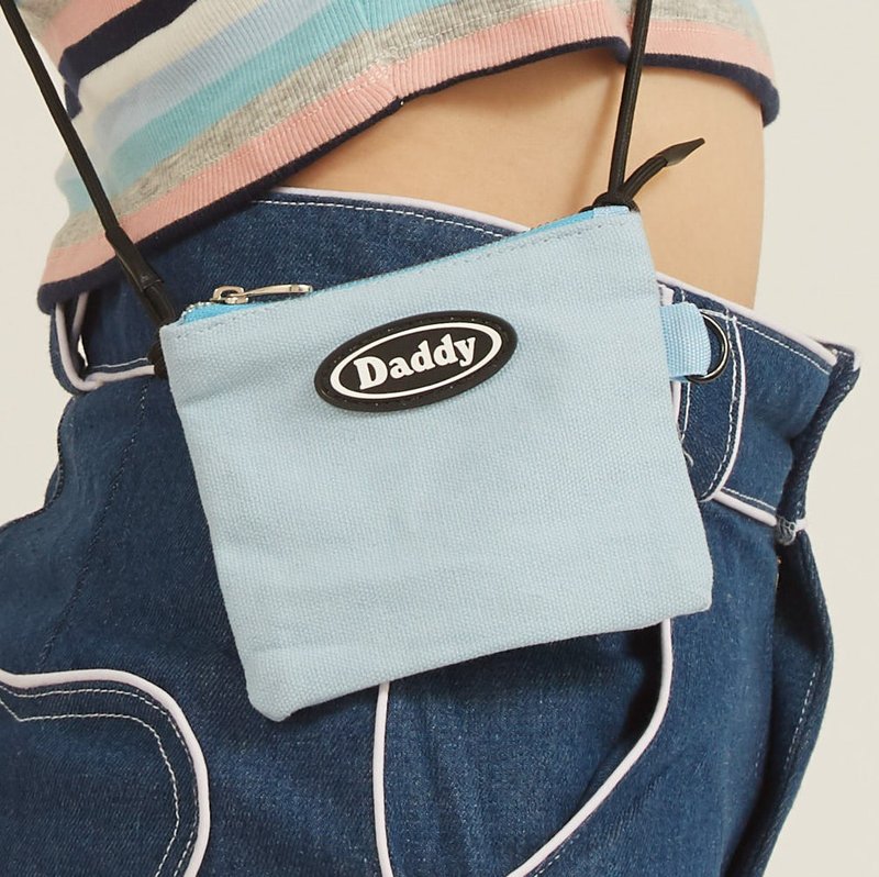 Cody Mini Bag (Blue) - 錢包/皮夾/長短夾 - 紙 藍色