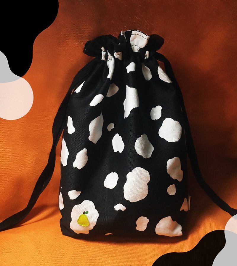 Cow / diaper beam bag / can be customized - Handbags & Totes - Cotton & Hemp 