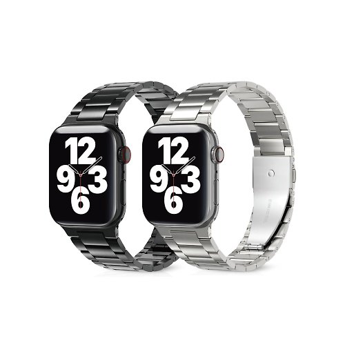 SW 智慧3C週邊生活館 【PATCHWORKS】 Apple Watch 不鏽鋼錶帶-42/44/45mm