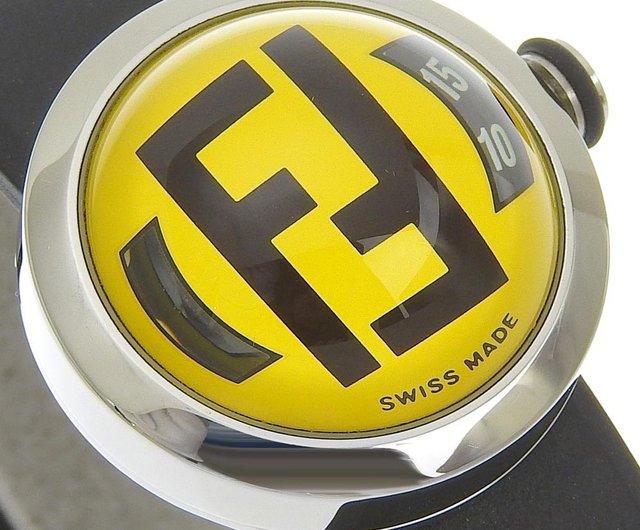 日本直送】フェンディFENDI ブースラ腕時計8010L SS × ラバーシルバー