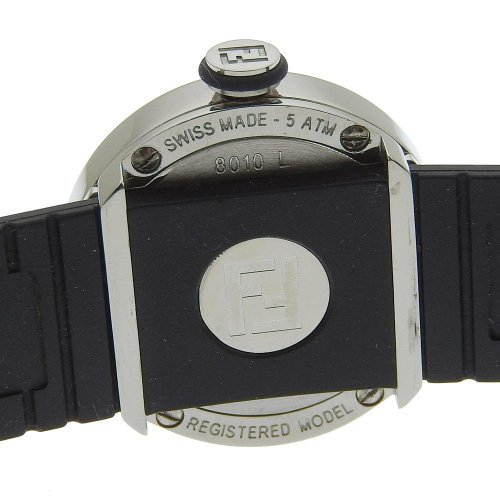 日本直送】フェンディ FENDI ブースラ 腕時計 8010L SS × ラバー