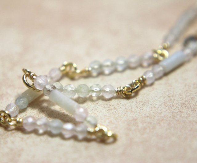 Peony☆　No.32814kgf☆モルガナイトのブレスレット Peony☆様専用 No.32814kgf☆モルガナイトのブレスレット